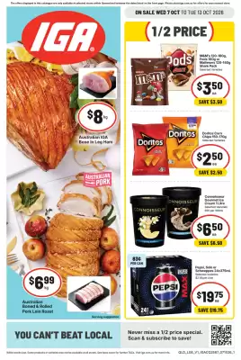 IGA (valid until 13-10)