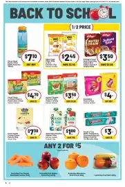 IGA catalogue week 41 Page 10: Ajitas Vege Chips €2,45, Vaalia Kids Probiotics Yoghurt €1,80