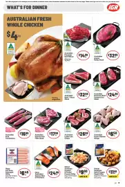IGA catalogue week 41 Page 17: Australian Fresh Chicken Wings €6,50, Australian Beef T-Bone Steak €32,99
