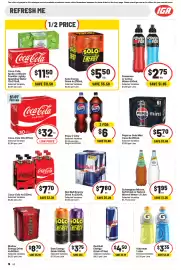 IGA catalogue week 41 Page 22: Schweppes Mixers, Soft Drink or Natural Mineral Water €195,00