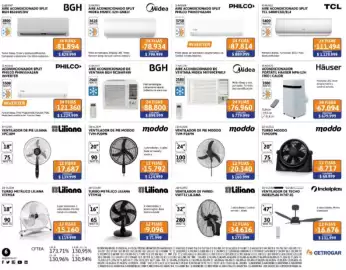 Catálogo Cetrogar Página 6: Moddo ventilador de pie €15.792,00, Tcl aire acondicionado split tcl 5400fc sd/el4 €111.494,00