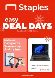 Staples weekly ad Page 1