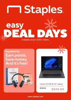 Staples (valid until 18-10)