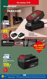 Lidl gazetka Strona 46: Akumulator litowo-jonowy Parkside €119,00, Akumulator litowo-jonowy z ładowarką Parkside €99,00