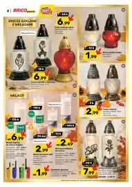 Bricomarche gazetka Strona 2: Znicz szklany €2,99, Znicz szklany z aplikacją €7,99