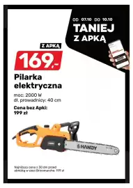 Bricomarche gazetka Strona 7: Pilarka elektryczna Handy €169,00