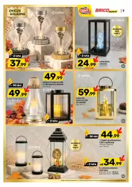 Bricomarche gazetka Strona 8: Znicz solarny serce cortina €37,99, Latarenka solarna €24,99