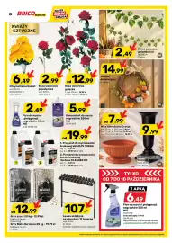 Bricomarche gazetka Strona 9: Misa cmentarna Gracja €7,99, Wianek dekoracyjny €14,99