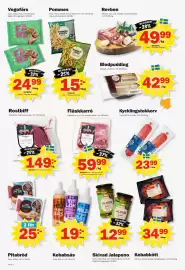 Pekås reklamblad vecka 41 Sida 2: Coop Pommes €15,00, Dalsjöfors rostbiff €149,00