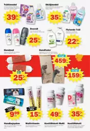 Pekås reklamblad vecka 41 Sida 6: Coop hundbajspåse €999,00, Coop multivitamin €15,00
