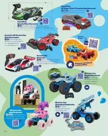 Bol.com folder | Het Grote Speelgoedboek Pagina 120: Monster Jam Chomping Megalodon, Monster Jam Megalodon Storm