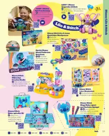 Bol.com folder | Het Grote Speelgoedboek Pagina 123: Smoby Disney Stitch FlexTreme Racebaan, Cra-Z-Loom Disney Stitch