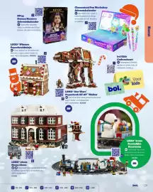 Bol.com folder | Het Grote Speelgoedboek Pagina 129: Clementoni Pen Workshop Adventskalender, LEGO Winters Peperkoekhuisje