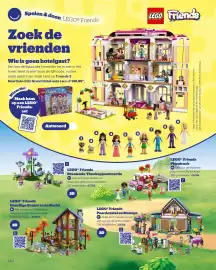 Bol.com folder | Het Grote Speelgoedboek Pagina 144: LEGO Friends Gezellige Boshut in de Herfst