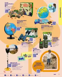Bol.com folder | Het Grote Speelgoedboek Pagina 173: Freek's Smerige Snuiters Bingo, Freek Vonk x Bresser Metaaldetector