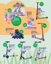 Bol.com folder | Het Grote Speelgoedboek Pagina 182: Move Inline Skates Stripes Verstelbaar, Move Scooter 145