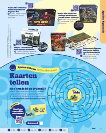 Bol.com folder | Het Grote Speelgoedboek Pagina 211: Magic: The Gathering Teenage Mutant Ninja Turtles: Turtle Team-Up