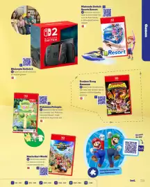 Bol.com folder | Het Grote Speelgoedboek Pagina 213: Nintendo Switch Sports Resort, Nintendo Switch 2