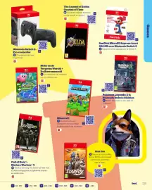 Bol.com folder | Het Grote Speelgoedboek Pagina 215: The Legend of Zelda: Ocarina of Time, Call of Duty: Modern Warfare 4