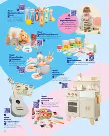 Bol.com folder | Het Grote Speelgoedboek Pagina 42: Woet Houten Bowlingset Dieren, Woet Houten Servies-en Pannenset