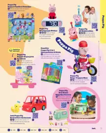 Bol.com folder | Het Grote Speelgoedboek Pagina 71: Jada Peppa Pig Bestuurbare Gezinsauto