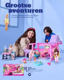 Bol.com folder | Het Grote Speelgoedboek Pagina 78: Barbie Droomcamper