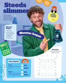 Bol.com folder | Het Grote Speelgoedboek Pagina 8: 8 Steeds slimme Doe proefjes, test je kennis en puzzel mee met Meester