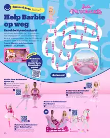 Bol.com folder | Het Grote Speelgoedboek Pagina 80: Barbie in de Notenkraker Paardenslee, Barbie in de Notenkraker Deluxe Pop
