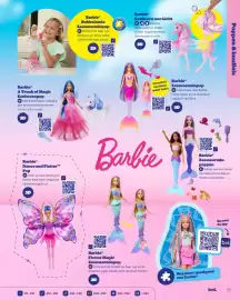 Bol.com folder | Het Grote Speelgoedboek Pagina 81: Barbie Flower Magic Zeemeerminpop, Barbie Bubbelende Zeemeerminpop