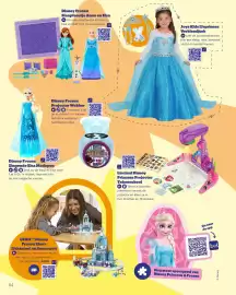 Bol.com folder | Het Grote Speelgoedboek Pagina 84: Disney Frozen Slaapfeestje Anna en Elsa, Disney Princess & Frozen