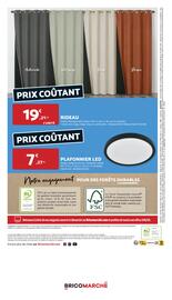Catalogue Bricomarché page 10: RIDEAU €19,21