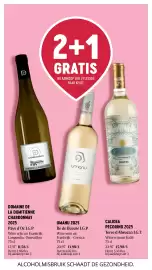 Delhaize folder week 41 Pagina 13: Calidea Pecorino 2025 €15,98, Domaine de la Domitienne chardonnay €17,37