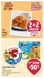 Delhaize folder week 41 Pagina 23: La Vache qui rit of Kiri kaas €3,53