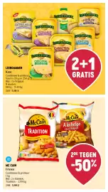 Delhaize folder week 41 Pagina 26: Leerdammer kaas €5,10, Mc Cain Frieten €5,99