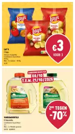 Delhaize folder week 41 Pagina 31: Lay's Chips €3,00, Vandemoortele Frituurolie €18,50