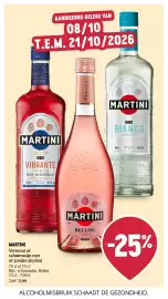 Delhaize folder week 41 Pagina 43: Martini Vermout of schuimwijn met of zonder alcohol €5,99