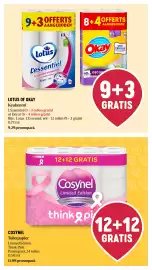 Delhaize folder week 41 Pagina 45: Keukenrol €9,29, Cosynel toilet papier €11,99