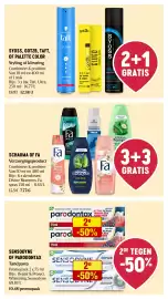 Delhaize folder week 41 Pagina 46: Styling of kleuring €12,58, Schauma of Fa verzorgingsproduct €7,77