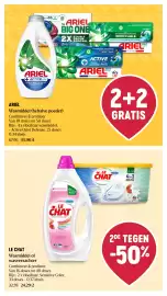 Delhaize folder week 41 Pagina 47: Wasmiddel of wasverzachter €24,29, Ariel wasmiddel (behalve poeder) €33,98