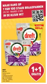 Delhaize folder week 41 Pagina 50: Dreft Miracle Vaatwascapsules Citroen €19,99