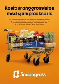 Snabbgross reklamblad Sida 10: Restauranggrossisten med självplockspris Hos Snabbgross plockar du själv det du behöver