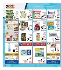 Volantino Spazio Conad | Extra Pagina 6: SALMONE AFFUMICATO SCOZZESE CONAD €5,49, ACTIVIA DANONE €2,49