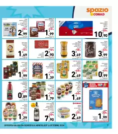 Volantino Spazio Conad | Extra Pagina 7: BARRETTE CEREALI INTEGRALI FITNESS NESTLÉ €1,99, CONO BONTÀ E SALUTE VALSOIA €2,99