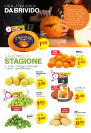 Volantino In'S Mercato Pagina 10: Arance 'I Succosi' Gioia €2,49, Cavoletti di Bruxelles €1,49