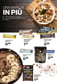Volantino In'S Mercato Pagina 12: Mix frutta secca proteico €3,99, Barretta Protein Vegan limone €0,99