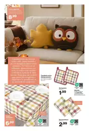Volantino In'S Mercato Pagina 17: Tovaglia rettangolare in puro cotone €6,99, Set 2 strofinacci €2,99