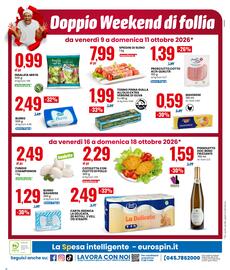 Volantino Eurospin Pagina 20: Maionese Dei Sale €0,59, Cotoletta con filetto di pollo €2,29