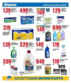 Volantino Eurospin Pagina 6: Brillantante lavastoviglie Dexal €1,49, Soft Dream SuperBOB €4,99