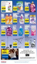 Tesco akciós újság hét 41 Oldal 10: Tomi folyékony mosószer többféle, 3600/3960 ml, 80/88 mosás 2358/2144 Ft/1 I, 1 mosás