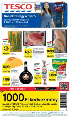 Tesco akciós újság